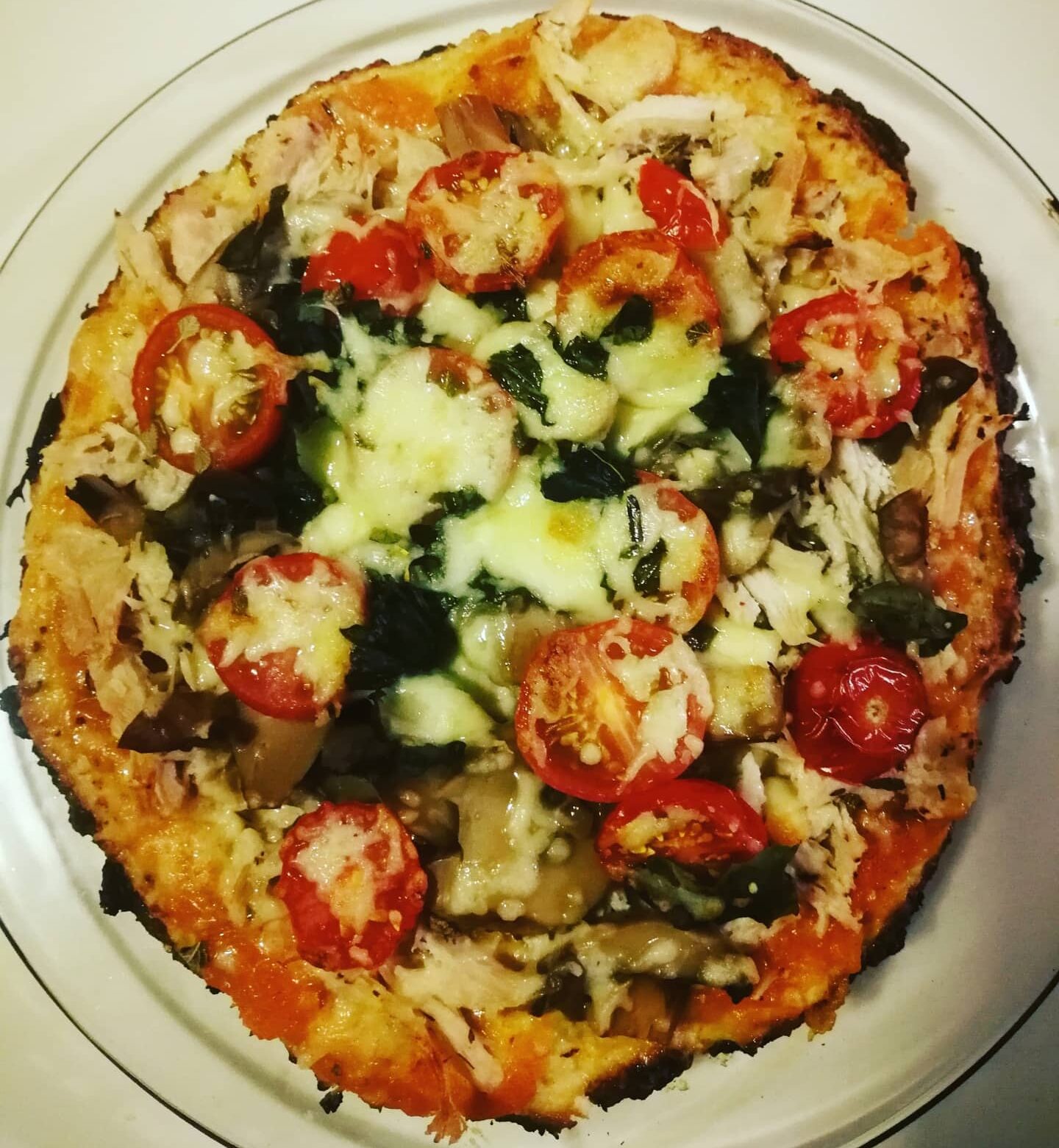 Pizza Keto Casera (sin harinas) 2023 - Rosana Recipes